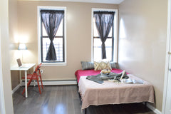 Your room is on 3rd floor.<br />This is 4 bedroom 2 bathroom apartment.<br />You  Townhouse in Queens · 1 bedroom · 1 bed · 1 shared bath Private room in townhouse vacation rental 53814030