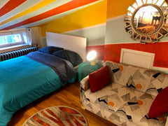 Welcome to our funky and creative guesthouse in the Bedstuy/Bushwick area of Bro New York, NY Townhouse in Brooklyn · ★4.83 · 1 bedroom · 1 bed · 2 shared baths Private room in townhouse vacation rental 8054651