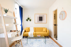 The 1-bedroom apartment in New York's East Village stands out as an extraordinar  Rental unit in New York · ★New · 1 bedroom · 1 bed · 1 bath Entire rental unit vacation rental 1076087081895237203