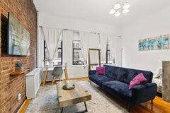 Stylish loft like apt!  All new furniture.  <br />Second floor (1 flight up).  Q  Rental unit in New York · ★New · 1 bedroom · 2 beds · 1 bath Entire rental unit vacation rental 1065852782503725897