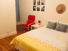 Please read the entire listing!!!!<br />Welcome to my Covid- 19 SANITIZED place. New York, NY Rental unit in New York · ★4.66 · 1 bedroom · 1 bed · 1 shared bath Private room in rental unit vacation rental 6823282