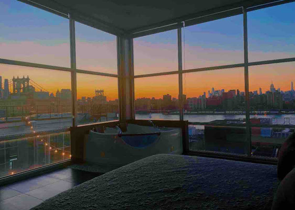 Enjoy a stylish experience at this centrally-located place!<br />Penthouse Suite  Rental unit in Brooklyn · ★4.91 · 1 bedroom · 1 bed · Half-bath Entire rental unit vacation rental 53751580