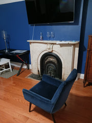 This room is big private peaceful . walls in  blue.  elegant.  lockable  door.<b New York, NY Home in Brooklyn · ★3.86 · 1 bedroom · 1 bed · 1 shared bath Private room in home vacation rental 737773809763114210