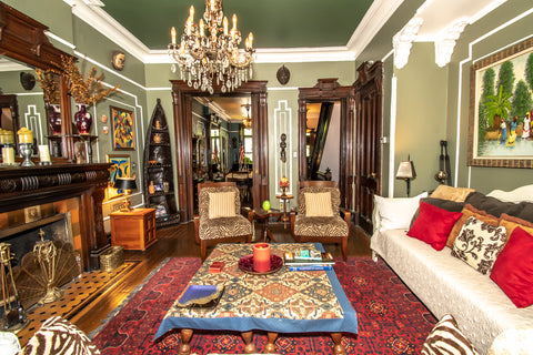 1908 brownstone, architectural gem with world eclectic décor. It includes a gour New York, NY Townhouse in New York · ★4.91 · 3 bedrooms · 4 beds · 3 baths Private room in townhouse vacation rental 13998223