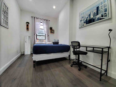 New Room, with AC unit in the room, Desk and very convenient to Manhattan.<br /> New York, NY Rental unit in Brooklyn · ★4.80 · 1 bedroom · 1 bed · 1 shared bath Private room in rental unit vacation rental 36660274