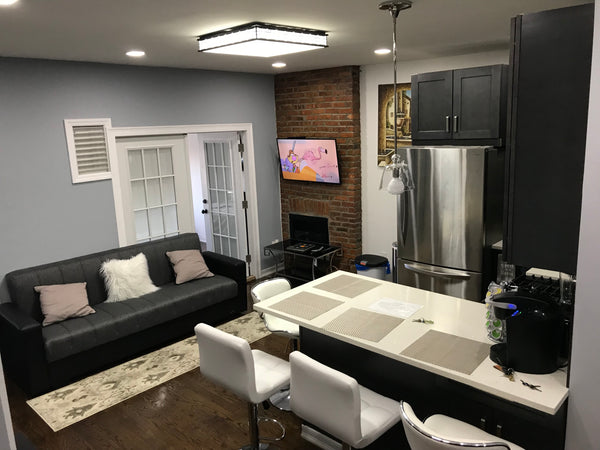 Newly renovated apartment /condo with 4 rooms and 2 full bathrooms !   I keep 1  New York, NY Condo in Brooklyn  · ★4.76 · 4 bedrooms · 4 beds · 2 baths Private room in condo vacation rental 33467176