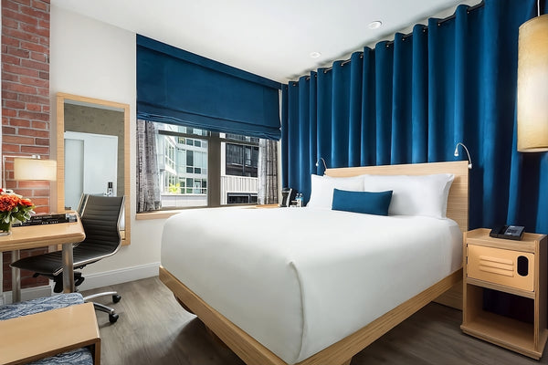 Located within walking distance of NYC icons, this property offers a quiet escap  Hotel in New York · ★4.60 · 1 bedroom · 1 bed · 1 bath Room in hotel vacation rental 1029047072896150212
