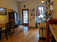 Comfortable railroad-style apartment in Williamsburg available while my roommate New York, NY Rental unit in Brooklyn · ★5.0 · 2 bedrooms · 3 beds · 1 bath Entire rental unit vacation rental 33014255