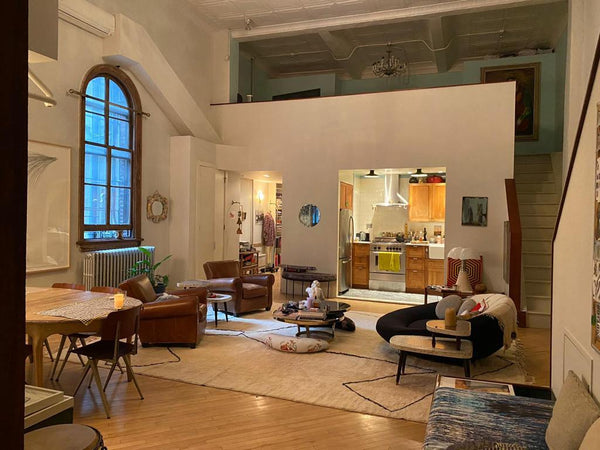 Unique grand duplex  apt for rent in renovated 1910 Synagogue in a quiet tree li Rome, Italy Condo in New York · 3 bedrooms · 3 beds · 2 baths Entire condo vacation rental 580155764329845254