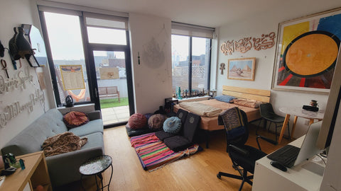 Ancient Egypt Artsy Zen  studio appartment with Huge terrace in central location New York, NY Rental unit in Brooklyn · ★New · Studio · 1 bed · 1 bath Entire rental unit vacation rental 1041946147310998333