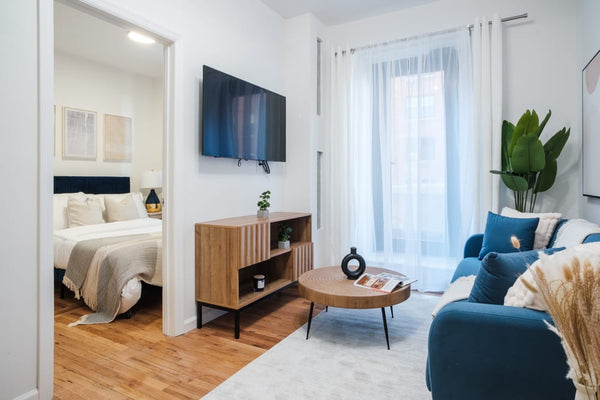 Located in the highly desirable Upper West Side neighborhood, this fully-furnish New York, NY Serviced apartment in New York · 2 bedrooms · 2 beds · 2 baths Entire serviced apartment vacation rental 851312595724626043