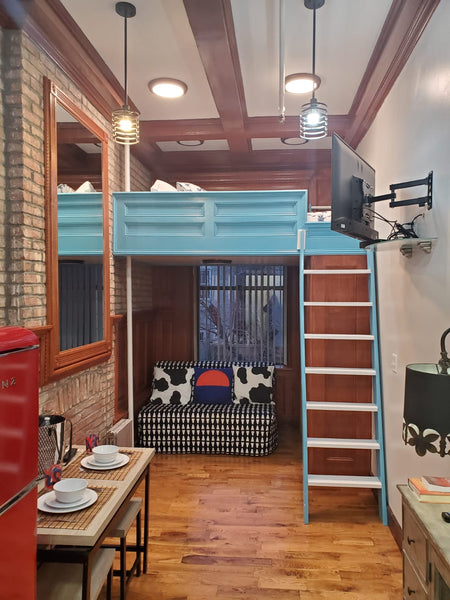 Stylish, classic and elegant dorm style loft in West Harlem! No cleaning fees as  Loft in New York · 1 bedroom · 1 bed · 1 shared bath Private room in loft vacation rental 1019629533271481308