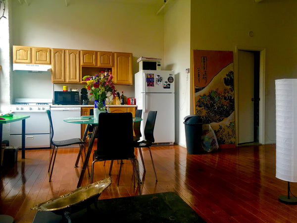 Private bedroom in a beautiful loft apartment, on the second floor in a walkup b New York, NY Loft in Brooklyn · ★4.68 · 1 bedroom · 1 bed · 1 shared bath Private room in loft vacation rental 18729143