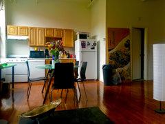 Private bedroom in a beautiful loft apartment, on the second floor in a walkup b New York, NY Loft in Brooklyn · ★4.68 · 1 bedroom · 1 bed · 1 shared bath Private room in loft vacation rental 18729143