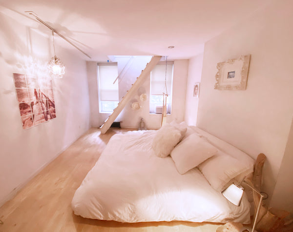 A rare gem in the east village. An architect designed duplex of two combined uni New York, NY Rental unit in New York · 2 bedrooms · 2 beds · 1.5 baths Entire rental unit vacation rental 45421986