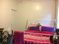 Master bedroom in a 3 bedroom, 1 bath apartment. Close to everything that is gre New York, NY Rental unit in New York · 1 bedroom · 1 bed · 1 shared bath Private room in rental unit vacation rental 21786337