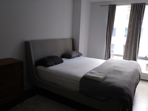 There is lights in every room , and there is a private bathroom with a shower an New York, NY Condo in New York · ★4.71 · 1 bedroom · 1 bed · 1 private bath Private room in condo vacation rental 19413467