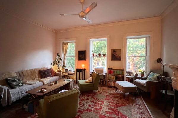 Open floor plan, windows on both sides with green and sky galore; <br />One bedr New York, NY Loft in Brooklyn · ★5.0 · 1 bedroom · 1 bed · 1 bath Entire loft vacation rental 13424027