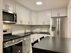 Spacious and bright room with private bathroom in a shared brand new renovated 3  Condo in Brooklyn · ★4.89 · 1 bedroom · 1 bed · 1 private bath Private room in condo vacation rental 597883789044497552