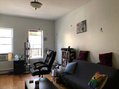 A sunny apartment on a tree lined quiet block. A friendly(QTPOC)space with artis New York, NY Rental unit in Brooklyn  · ★4.79 · 1 bedroom · 1 bed · 1 shared bath Private room in rental unit vacation rental 28055277