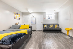 (My house is NOT for parties or get-togethers) <br />This XL basement studio apt New York, NY Home in Brooklyn · ★4.78 · 1 bedroom · 2 beds · 1 private bath Private room in home vacation rental 31473340