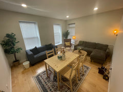 This is the brand new bedroom in a walkup building at 3rd floor.<br />The bed ro  Rental unit in New York · 1 bedroom · 1.5 baths Private room in rental unit vacation rental 1005833528005268756
