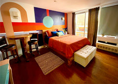 Bright, clean, safe & spacious penthouse (set up like Hotel) w/ hardwood floors, New York, NY Rental unit in New York · ★4.42 · 1 bedroom · 1 bed · 1 bath Entire rental unit vacation rental 41430275