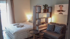 This is a fully equipped cozy apartment just 30 meters from the lovely beach of  Crete, Greece Stelio's sea & city studio, (30 m from the beach) Entire rental unit vacation rental 33060646