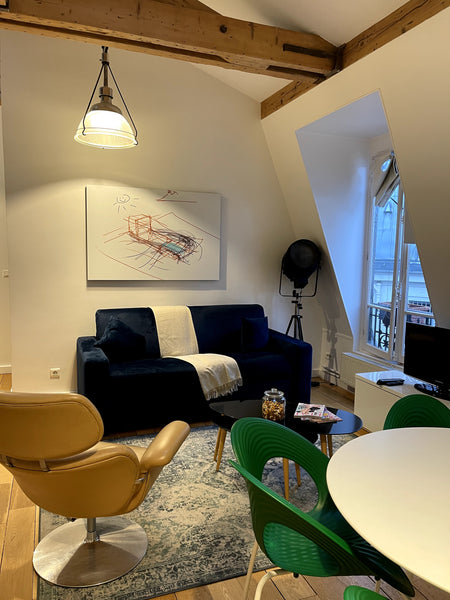 Le logement est lumineux , propre et parfait pour une escapade en famille ou ent Paris, France Duplex Montorgueil Entire rental unit vacation rental 3669732