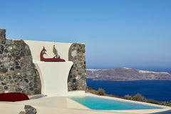 "Vinsanto Honeymoon Villa" belongs to White Pearl Cavalieri family and it's idea Thira, Greece Vinsanto Honeymoon Villa with private heated pool Room in boutique hotel vacation rental 51420779