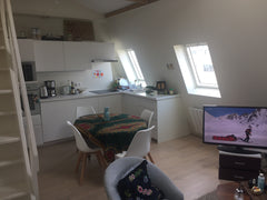 Brand new apartment with mezzanine, just renovated in 2016. It is very bright th Tilh, France Studio with mezzanine near Sacré Coeur (with vue) Entire rental unit vacation rental 17705953