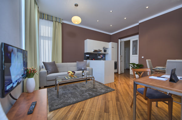 Situated in the centre of Prague, this studio for rent is very large, bright and Prague, Czechia M201-Stylish & Serviced in Centre Entire rental unit vacation rental 79373