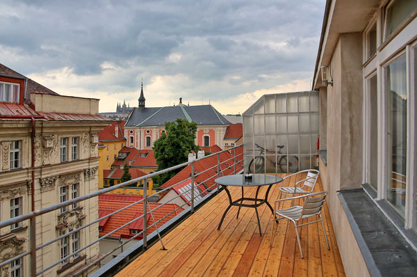Large apartment with 3 bedrooms is located directly in the centre of Prague, in  Hlavní město Praha, Czechia Apartment Vorsilska with terrace Entire rental unit vacation rental 13434533
