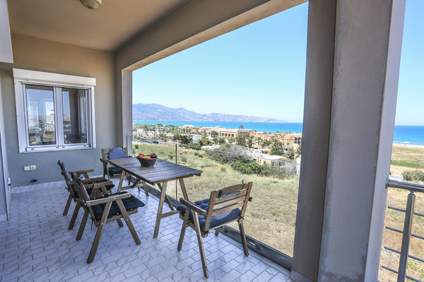 Built in a beautiful idyllic landscape overseeing the Cretan sea just 300 meters  Aqua Mare #2 - Beachfront Vacations Entire rental unit vacation rental 43991035