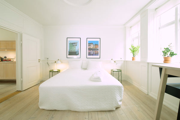 One room flat. With king size or two single beds, kitchen  with toaster, fridge, Copenhagen, Denmark Central Canal Apartment 3 Entire serviced apartment vacation rental 31138157