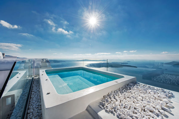 Malteza private villa is amongst the most private and unique Santorini's villas.  Malteza Private villa unique location up to 6 pax Cycladic home vacation rental 4775064