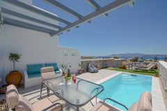 Irianna of Naxos is a beautiful maisonette house with private pool, sited in a q  Irianna of Naxos Maisonette House with Pool & View Entire home vacation rental 43740891