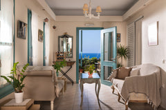 A music recording studio renovated and transformed into a holiday house. Luxury, Mochlos, Greece Luxury holiday house with superb view Entire guest suite vacation rental 19897288