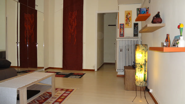 A cosy elevated ground-flour studio 42sqm in Lycabettus area, one of the central Athens, Greece Independent Apartment at Lykavitos 1 bed 2 pers Entire rental unit vacation rental 42379093