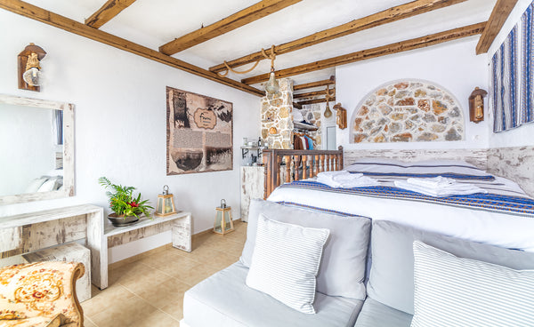 It is a unique space of 25m2, decorated with natural stone and wood and combines  Junior Suite Room in boutique hotel vacation rental 41921324
