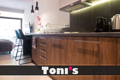 Enjoy the modern Architecture style touched by art yet comfortable and cozy. Spa Athens, Attica, Greece Toni's - Golden Studio near Acropolis Museum Entire rental unit vacation rental 23809632
