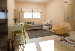 It is consisted of two separate room spaces and sleeps up to three adults. One r  Home Suites - Economy One Bedroom Apartment Room in hotel vacation rental 15366675