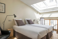 <b>The space</b><br />Beautiful duplex for two, 40 sqm approx., ideally nestled  Paris, France Duplex Appartment Heart Sopi Paris Entire serviced apartment vacation rental 3516557