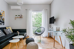 Refresh with Le Miel toiletries under the large rain shower in the marbled bathr Notios Tomeas Athinon, Greece Walk to Acropolis From Luxury Apartment Near Metro Entire rental unit vacation rental 27725092