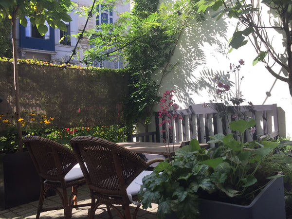 Unique entire house (115m2) centrally located with lovely private terrace ideal  Antwerp, Belgium Charming House with Patio near the Central Station Entire home vacation rental 51179286