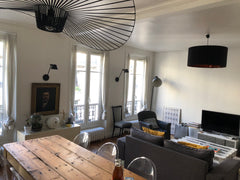Appartement moderne et lumineux avec un grand living et une cuisine ouverte, une  Grand appart cozy, Montmartre & Canal St Martin Entire rental unit vacation rental 22884753