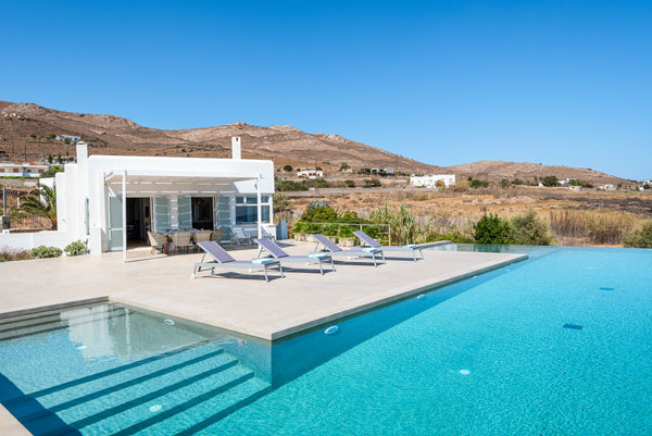 In one of the best areas in Syros Island,stands our villa right above the sea si Athens, Greece SYROS: Dream Villa with private beach and pool Entire villa vacation rental 4763953
