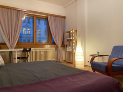 Hello, we can offer you a room. It is very close from centre Prague, 3 stop to V Prague, Czechia ORANGE room near to Vitkov park №2 Private room in rental unit vacation rental 2880131