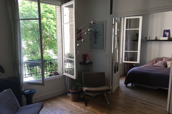 Appartement de 46m², fonctionnel, calme et lumineux, avec vue sur un coin de ver Paris, France Calme et lumière aux Batignolles:charmant 2 pièces Entire rental unit vacation rental 19290544