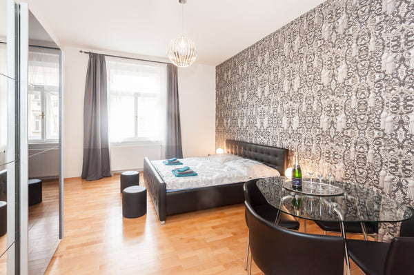 Newly reconstructed two bedroom apartment with modern bathroom and kitchenware ( Prague, Czechia Apartment 12 Vyšehrad near center Entire rental unit vacation rental 4900540
